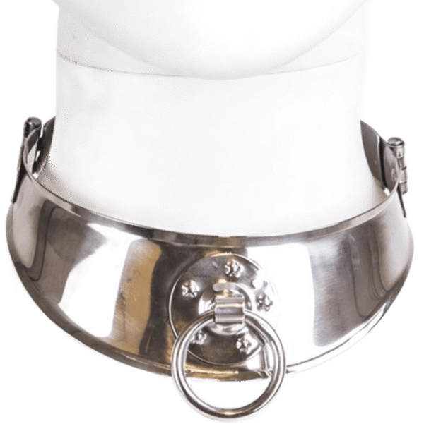 METAL HARD - COLLAR RESTRINGIDOR CON ANILLA