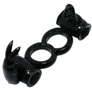 BAILE - SWEET RING ANILLO DOBLE CON RABBIT DOBLE