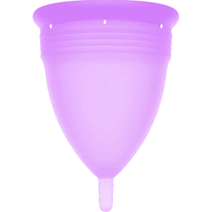 STERCUP - COPA MENSTRUAL FDA SILICONA LILA - TALLA L